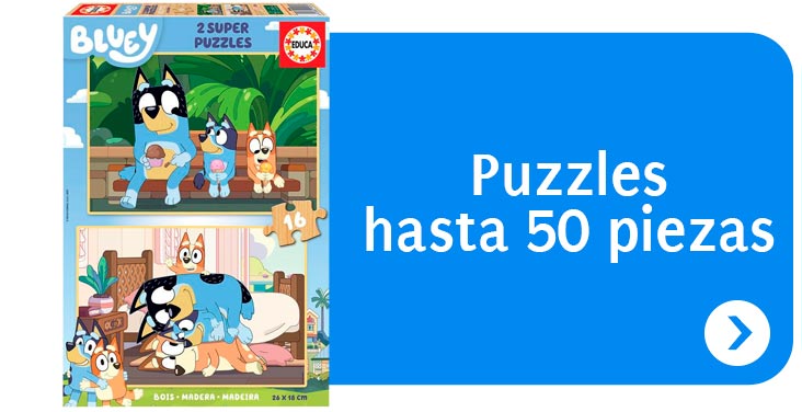 Puzzles hasta 50 piezas